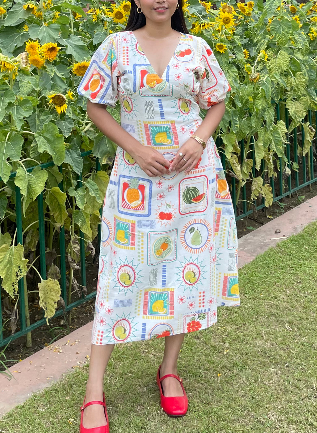 Picnic table dress