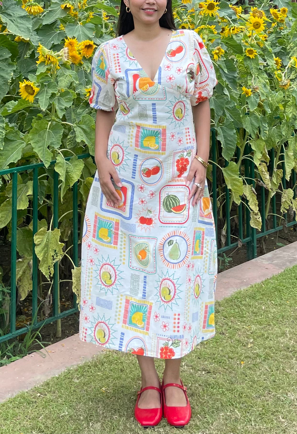 Picnic table dress