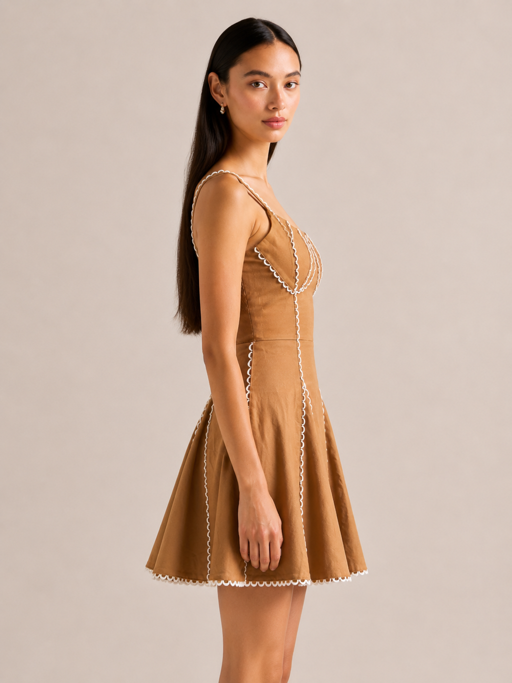 Caramel muse dress