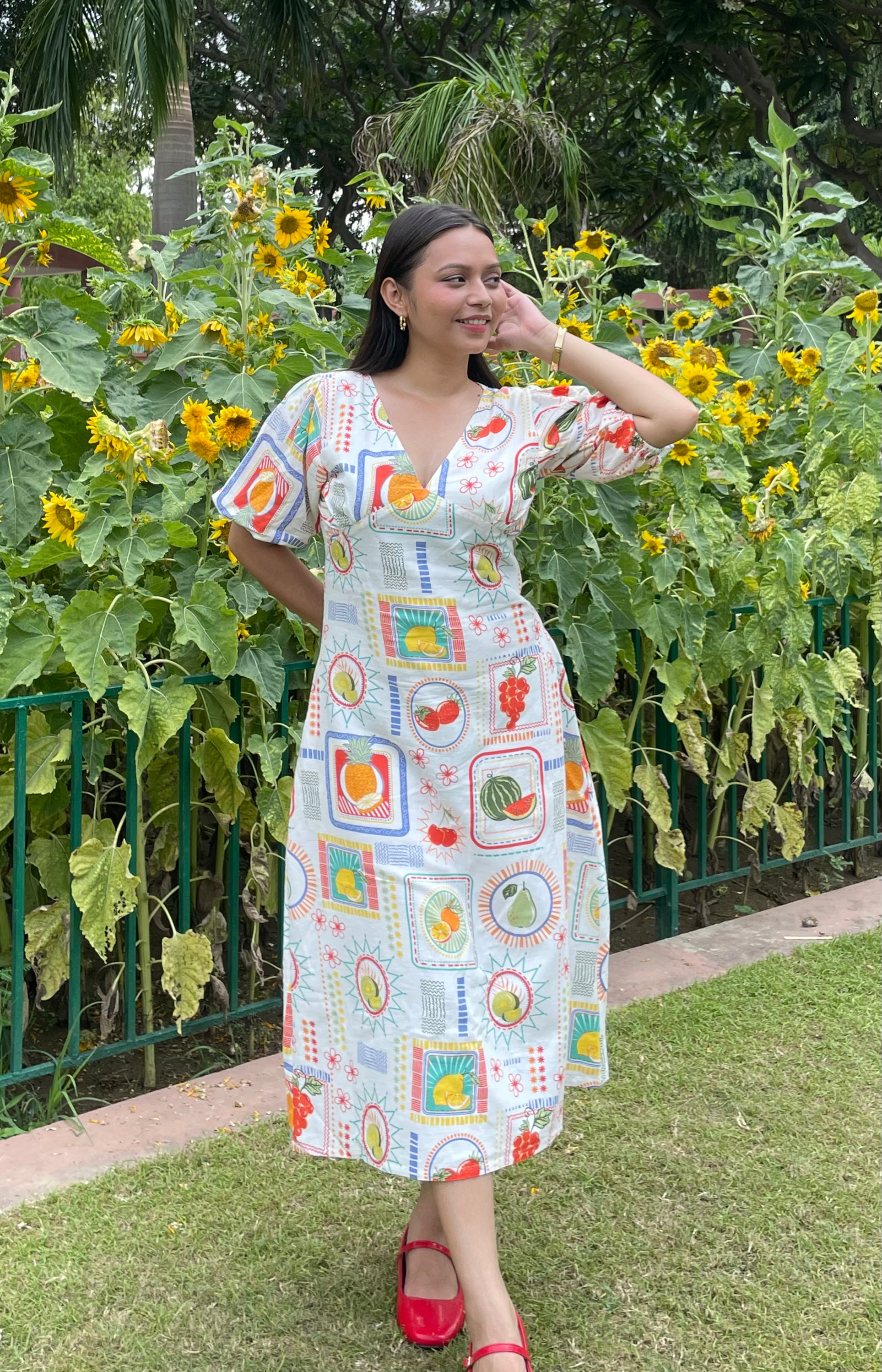 Picnic table dress